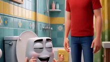 🤣 When the Toilet Flushes You!