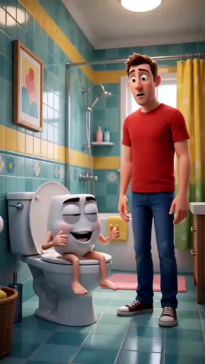 🤣 When the Toilet Flushes You!