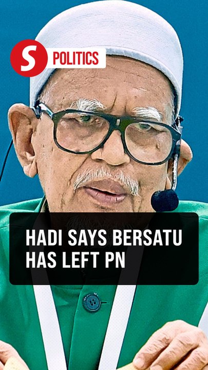 Hadi: Bersatu ‘automatically out’ of PN after new coalition plan