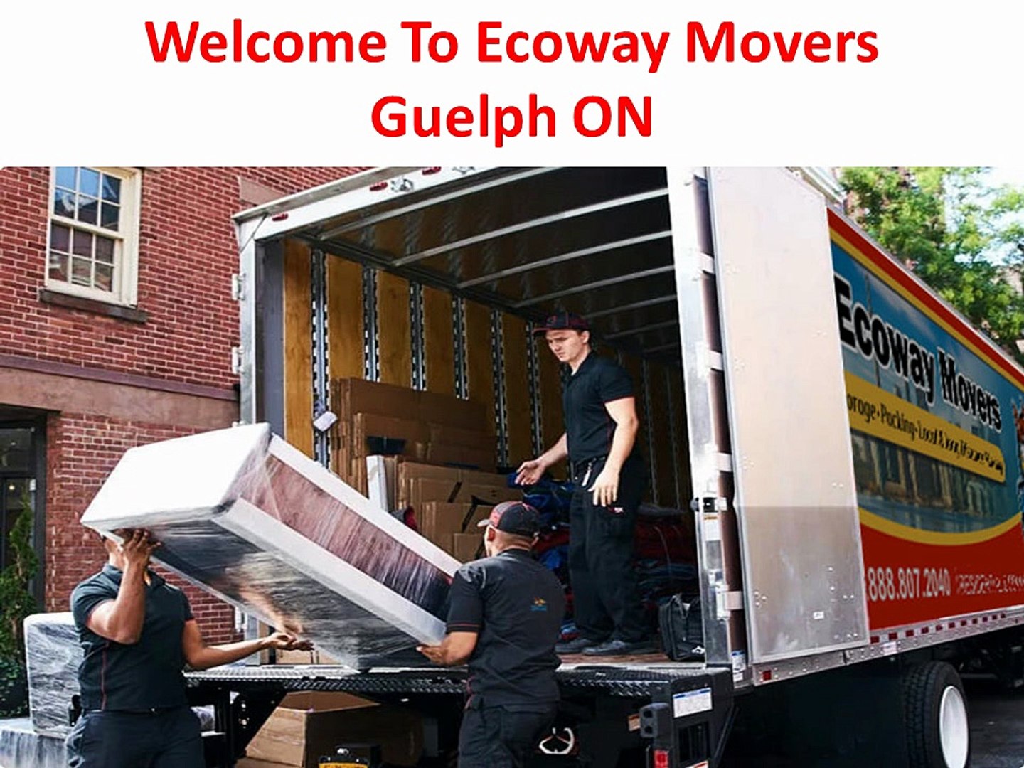 Ecoway Movers : #1 Mover in Guelph, ON