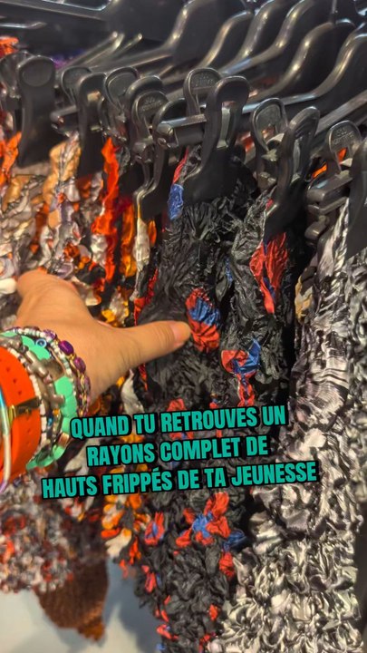 Hauts frippés