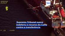 Suécia entrega navio da "frota fantasma" russa à Ucrânia