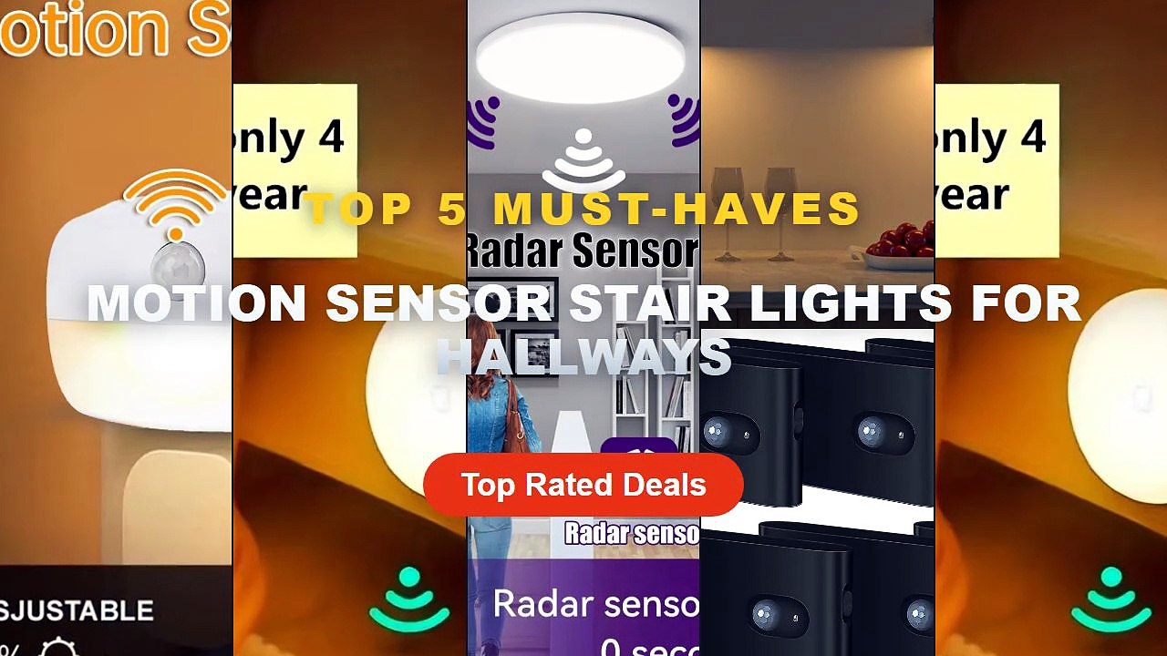 Best Motion Sensor Stair Lights For Hallways on...