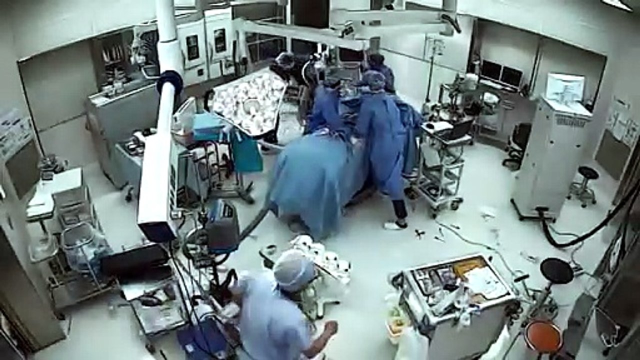 Séisme au Japon : le bloc opératoire du Kumamoto General Hospital filmé en pleine secousse