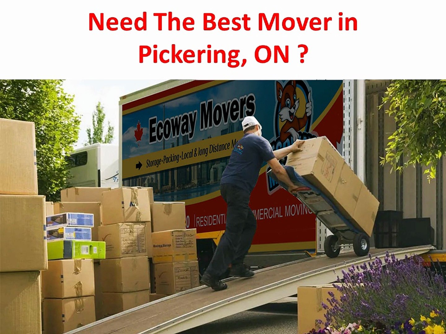 Ecoway Movers : #1 Mover in Pickering, ON