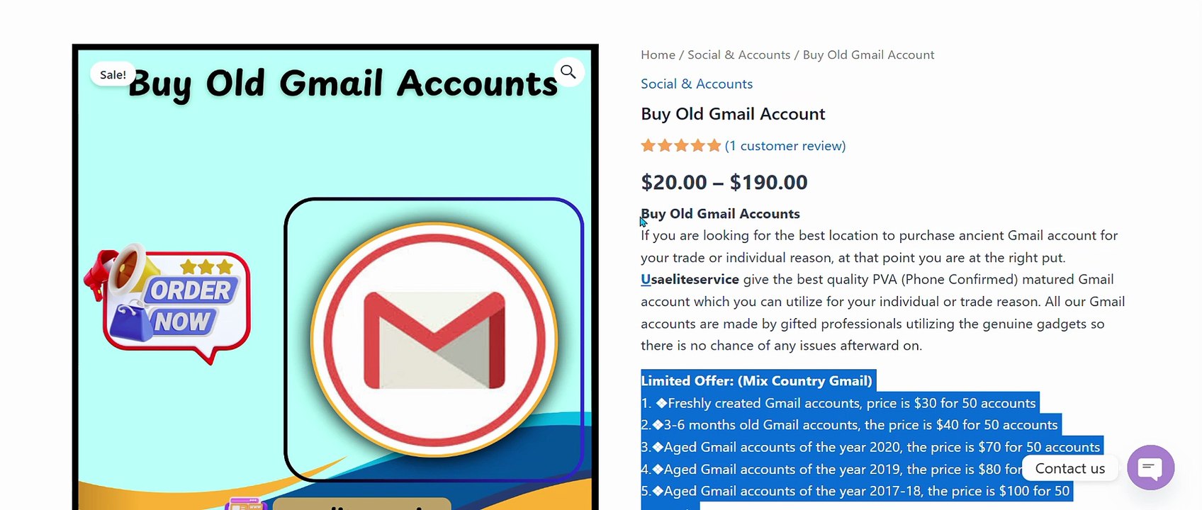 Top Websites to Buy Verified Old Gmail Accounts (Aged & Secure) in 2026
