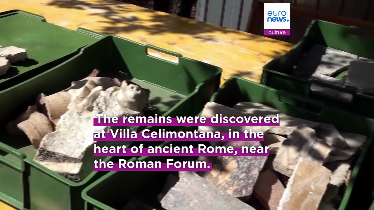 Surprise discovery as ancient domus uncovered beneath restoration site in Rome