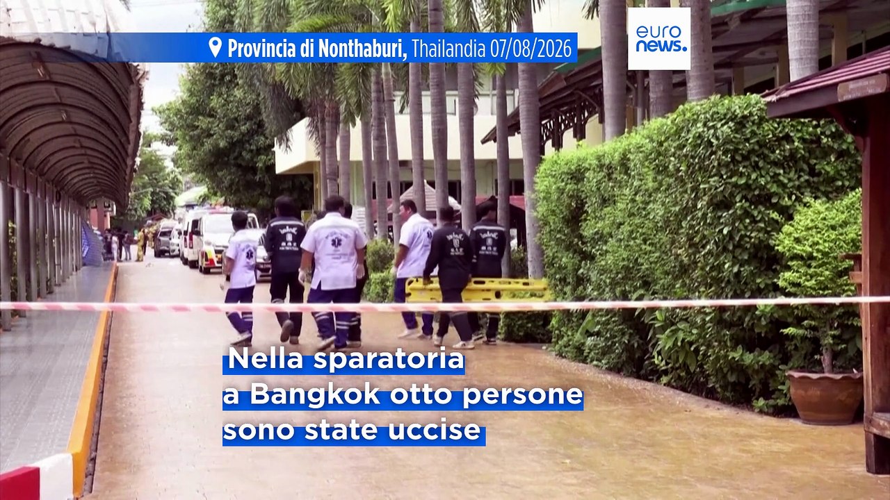Thailandia, sparatoria in una scuola: otto morti e diversi feriti