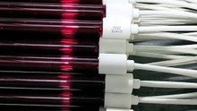 1000mm 220v 2000w Quartz Infrared Heat Tubes Ruby Halogen Heating Lamps for Semi-automatic Blowing Machine