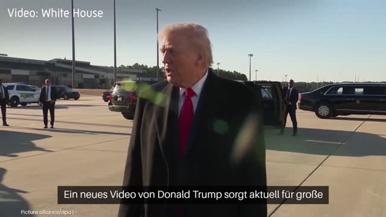 no glomex  Donald Trump: Große Sorge um den US-Präsidenten – neues Video löst heftige Debatte aus