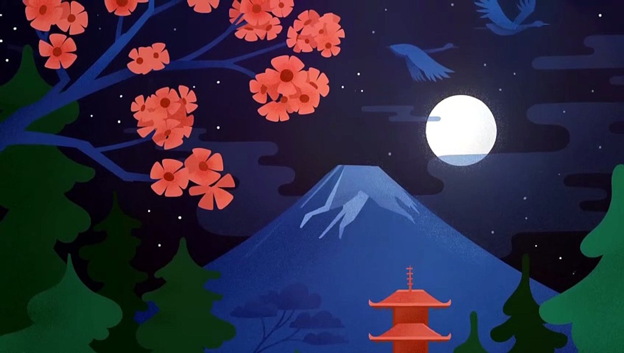 Histoire pour dormir   La légende du mont Fuji   Relaxation profonde   BetterSleep