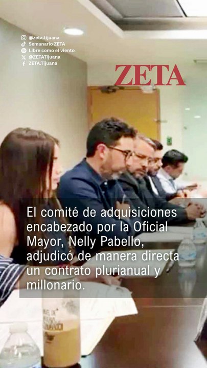Da Ayuntamiento de Tijuana contrato por 3 MMP s...
