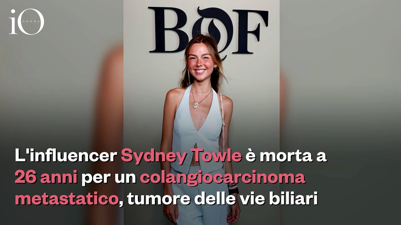 Morta a 26 anni la creator Sydney Towle: il tumore raro scoperto da un banale gonfiore