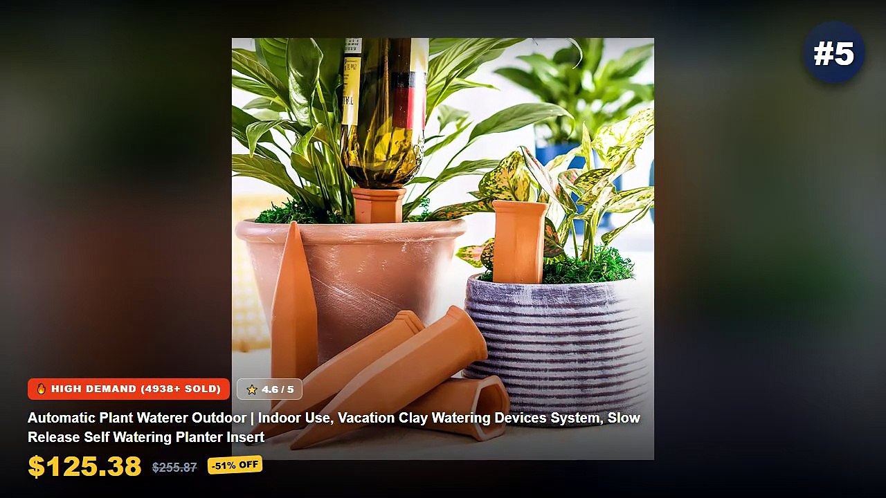 Amazing Automatic Plant Watering Systems For Va...