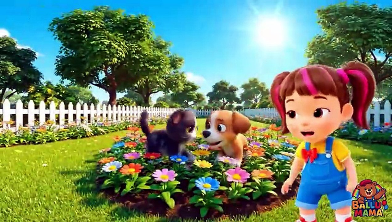 Meow Meow Billi Kerti Meow - म्याऊँ म्याऊँ बिल्ली करती म्याऊँ - Hindi Rhyme - Nursery Rhyme For Kids