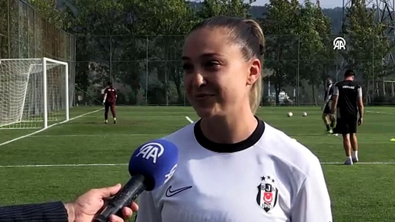 Beşiktaş Kadın Futbol Takımı oyuncuları yeni sezonu değerlendirdi | Ajansspor | AA