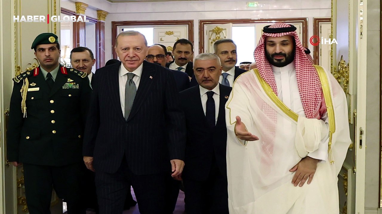 Cumhurbaşkanı Erdoğan, Suudi Arabistan Veliaht Prensi Selman ile görüştü