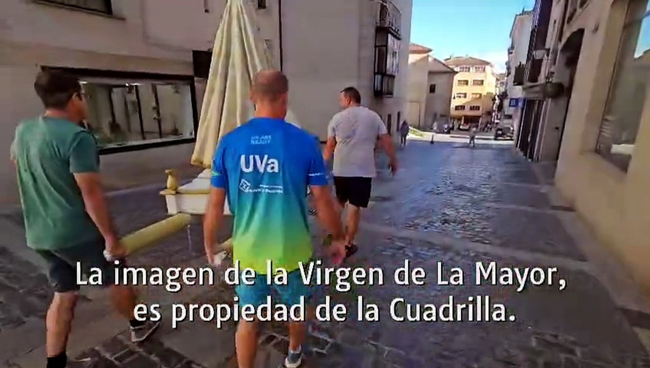 La Virgen de La Mayor vuelve a su iglesia