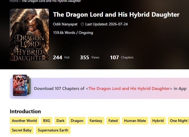 The Dragon Lord And His Hybrid Daughter