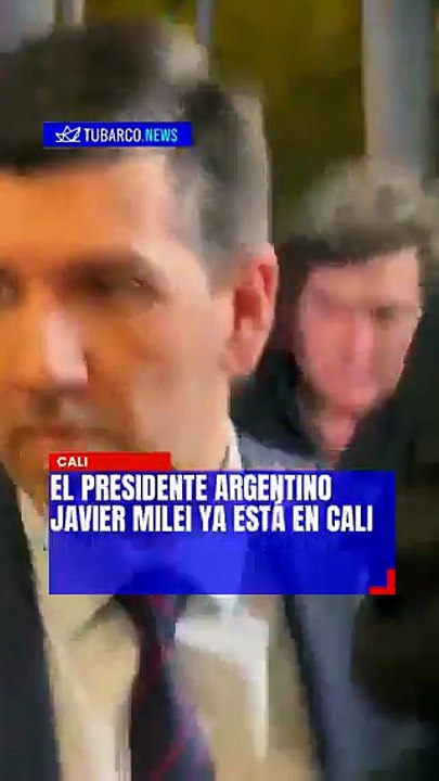 Ofuscado, Milei llegó a Colombia tras la derrota legislativa