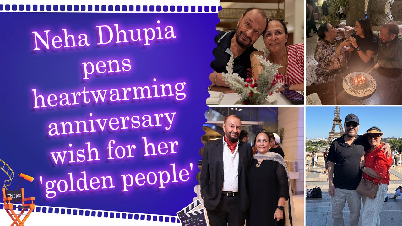 Neha Dhupia celebrates her parents' milestone anniversary with unseen family memories and sweet note