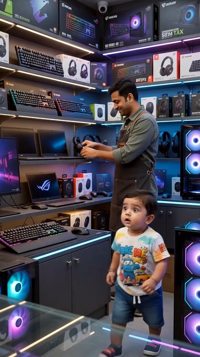 Kids AI video