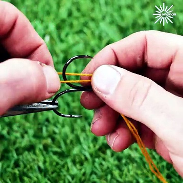 How to tie the perfect fishing hook