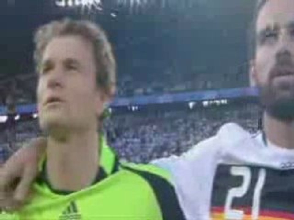 Euro 2008 national anthem of Deutschland