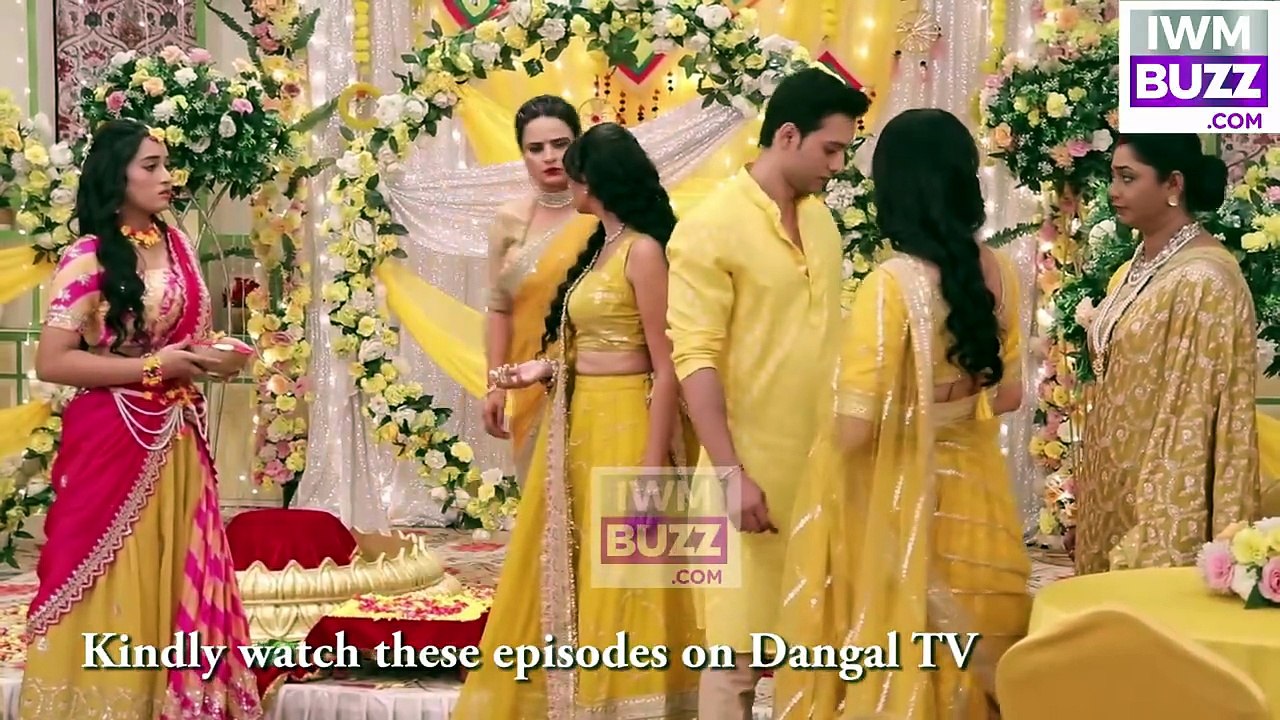 Ishq junooni on location: Haldi rasam ke baad pahuche  Gautam; Ruhani hui gussa