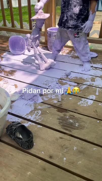 Mom Finds Son Somehow Opens Sealed Can and Covers Himself in Paint