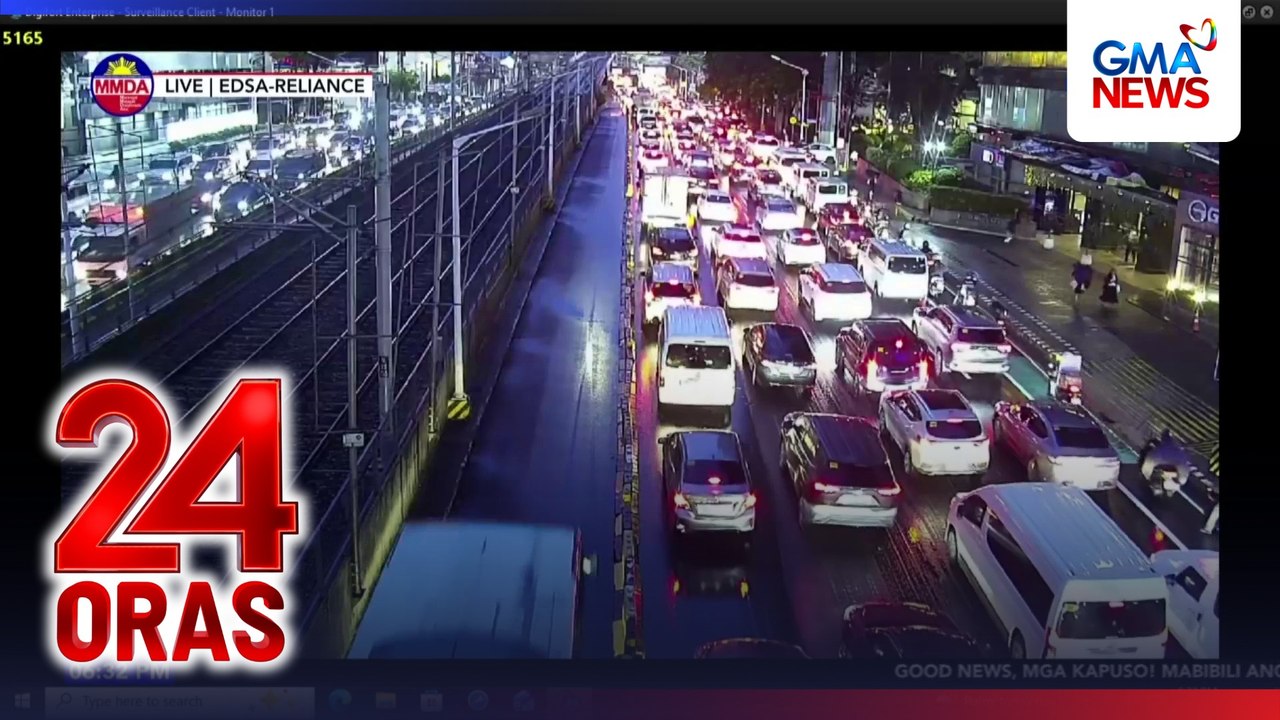 Metro Manila at karatig-probinsya, itinaas ng PAGASA sa Orange Warning Level (5pm) | 24 Oras