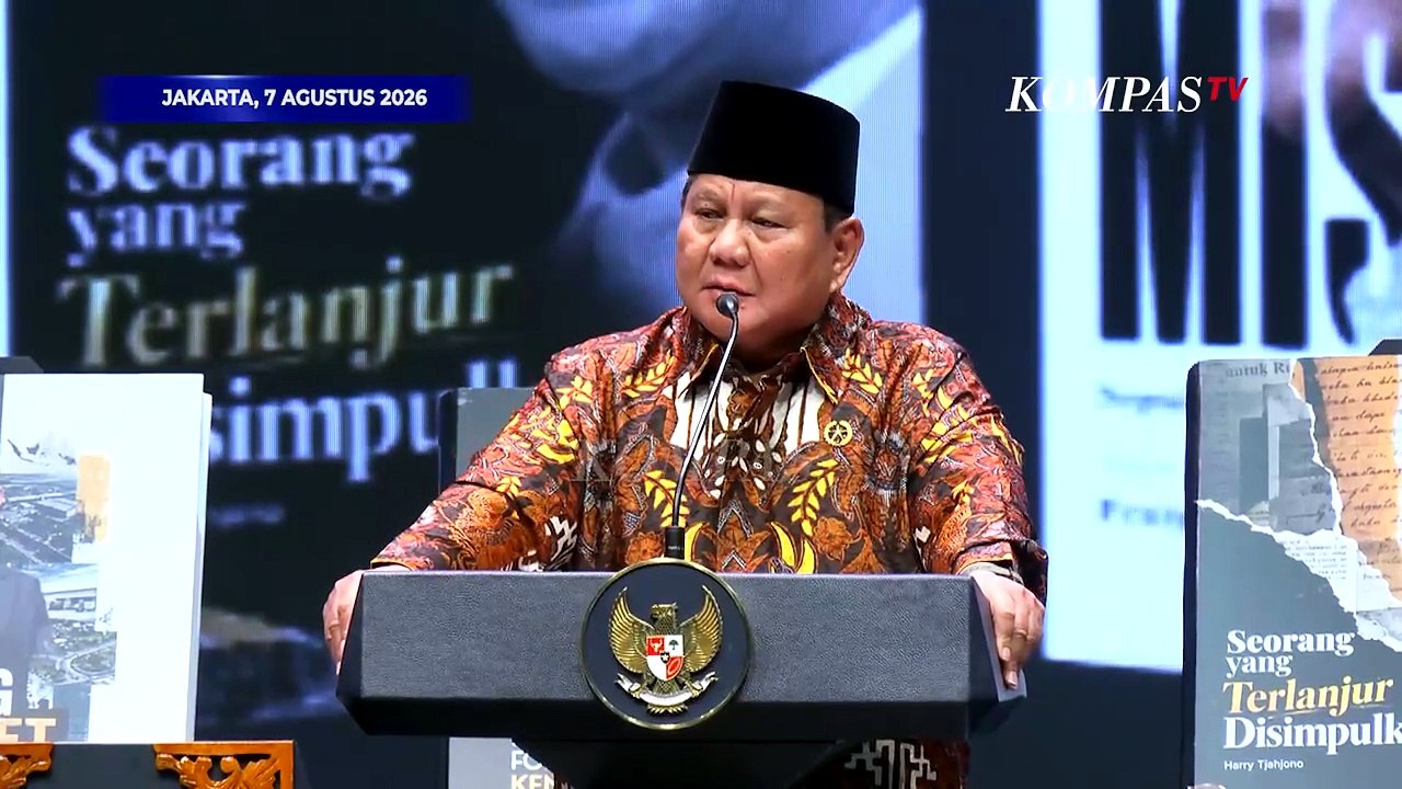 FULL! Pidato Prabowo di Peluncuran Buku Bahlil: Swasembada Pangan Hingga Danantara Naik 400%