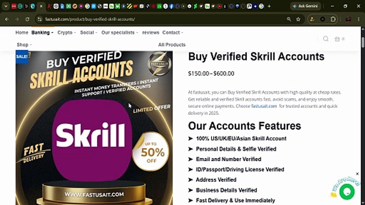 Gmail 917 Sites to Buy old Gmail Accounts- Gmail Selling