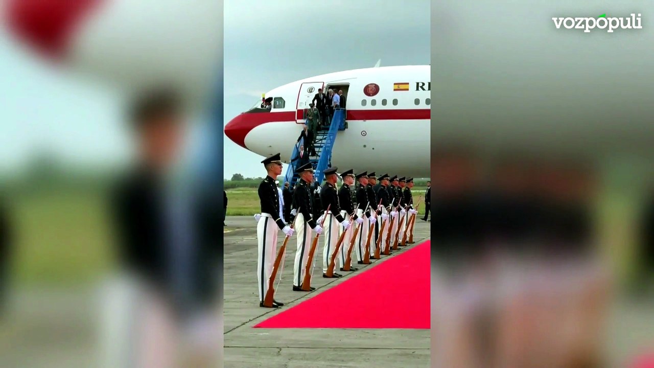 Felipe VI llega a Colombia para la investidura de De la Espriella