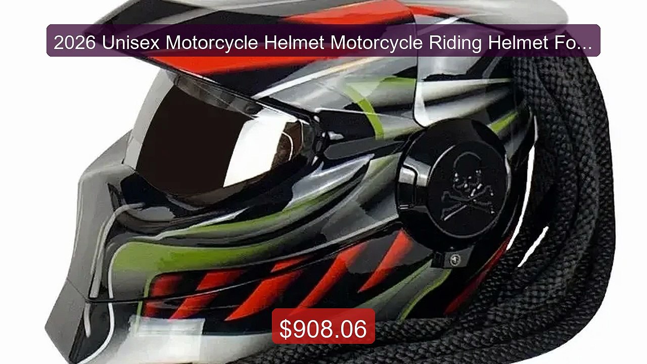 2026 Unisex Motorcycle Helmet Motorcycle Riding Helmet Four Seasons... -- Top Rated 2026 | Buy Now!