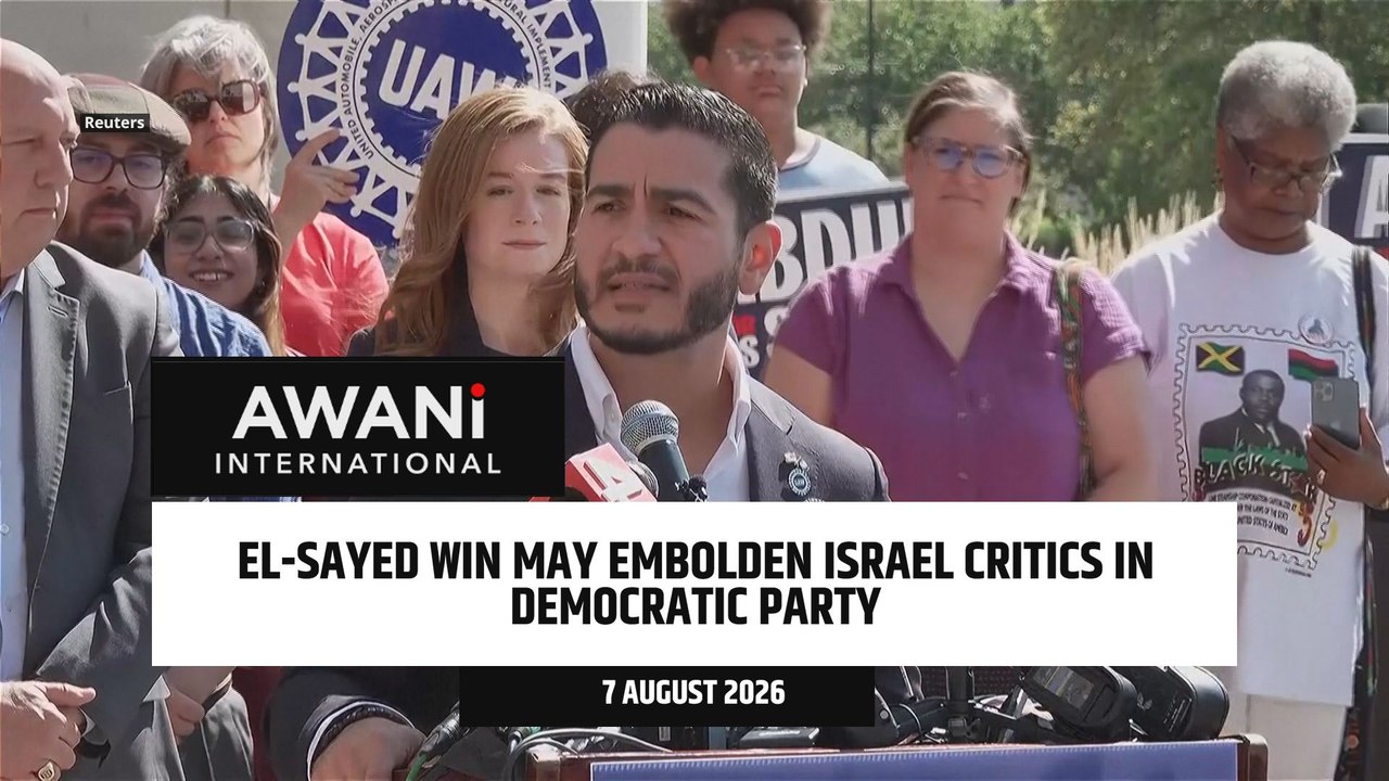El-Sayed win may embolden Israel critics in Democratic Party