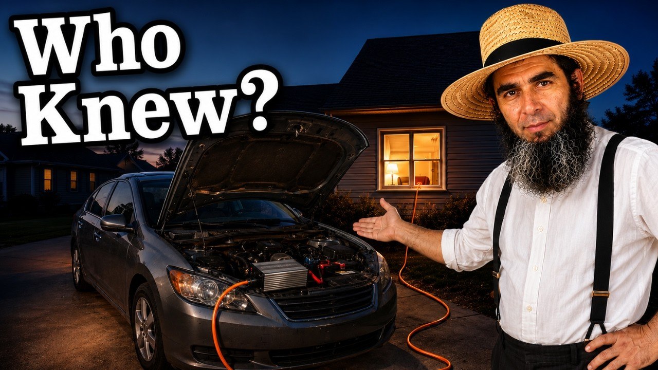 You Don't Need a GENERATOR... The One in Your DRIVEWAY Will Do