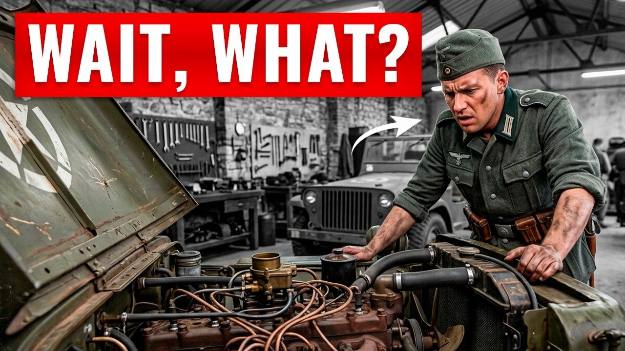 What Happened When Germans Tested Captured American Jeep on Their Roads