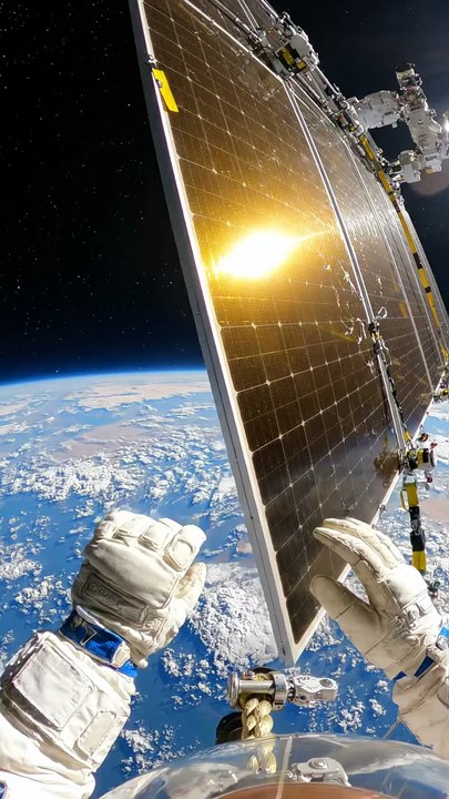 Fora da Estação Espacial 🚀