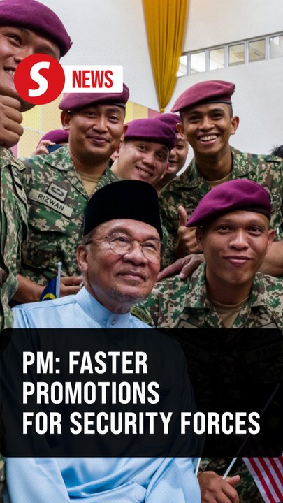 Govt to expedite promotions for Armed Forces, police, says Anwar