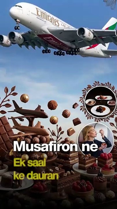 Emirates Passengers Eat 1 Million KG of Chocolate Annually!