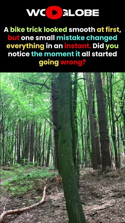 You Can Feel the Impact of This Bike Stunt Gone Wrong