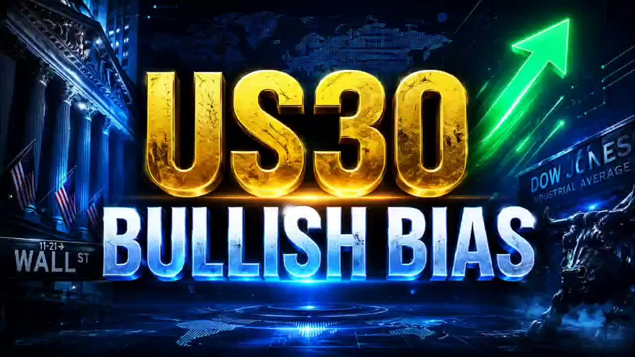 US30 Institutional SMC Analysis | Market Structure & Pullback Strategy