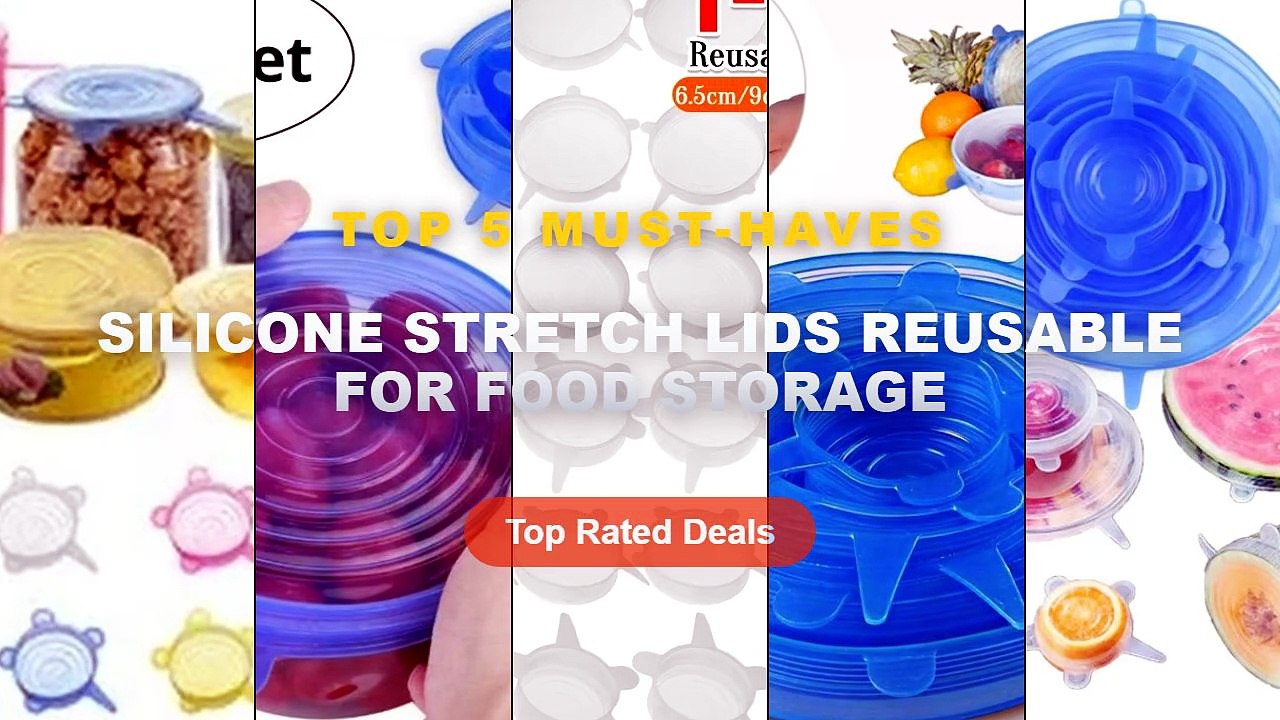 Ultimate Guide to the Best Silicone Stretch Lids Reusable For Food Storage