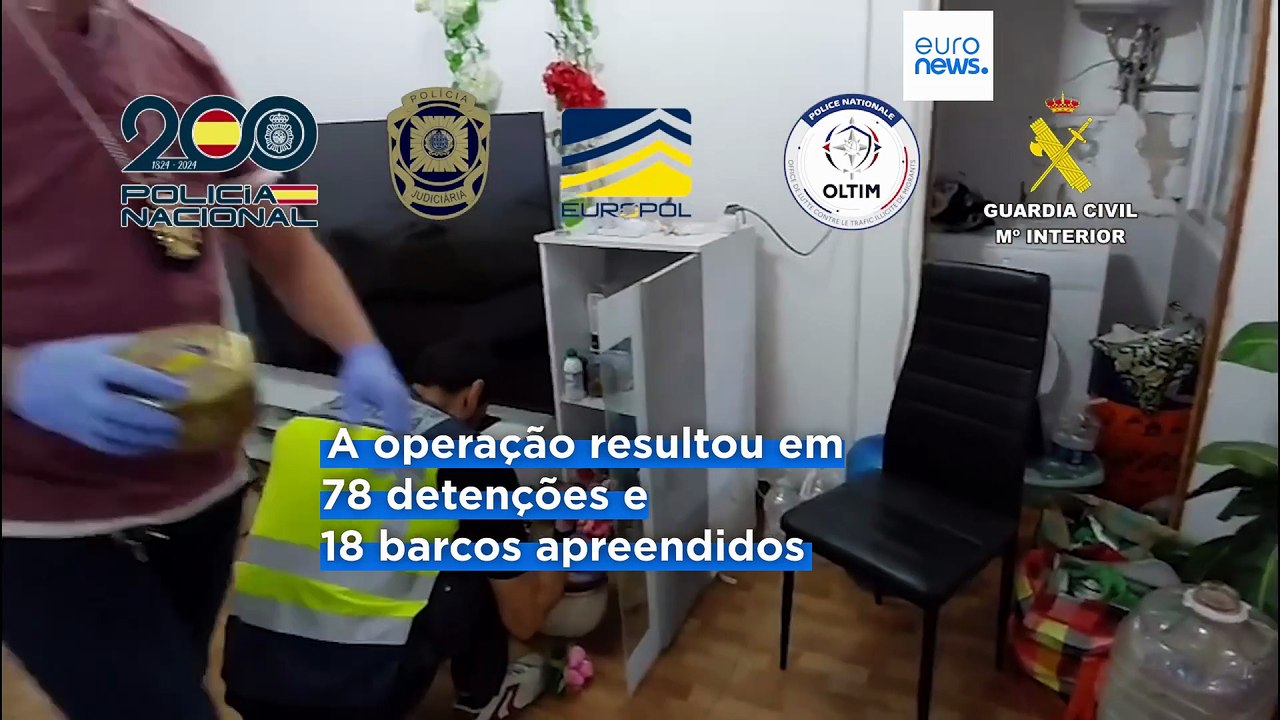 Espanha desmantela a maior rede de tráfico de pessoas e droga no Mediterrâneo