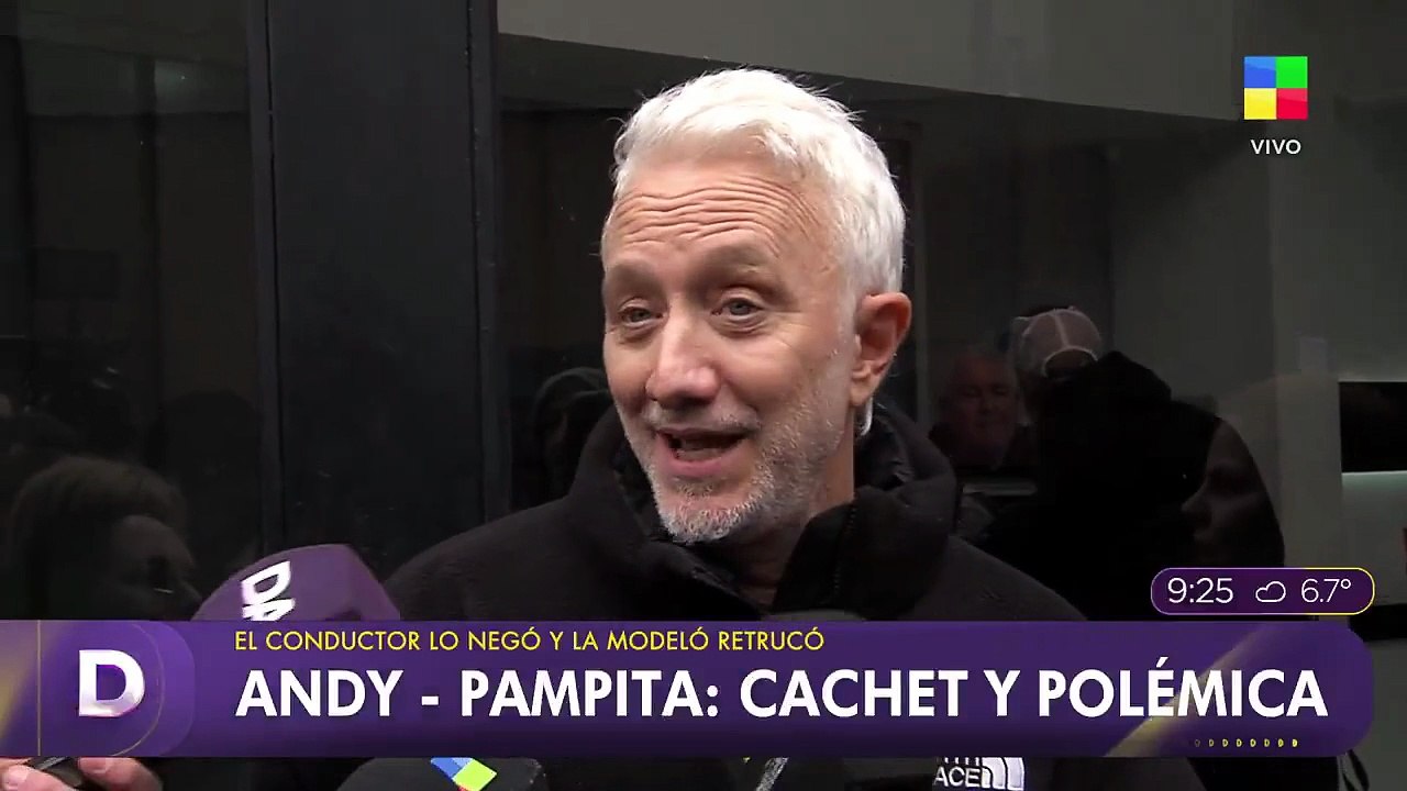 La tajante aclaración de Andy Kusnetzoff sobre los los 10 mil dólares que habría cobrado Pampita por ir a PH