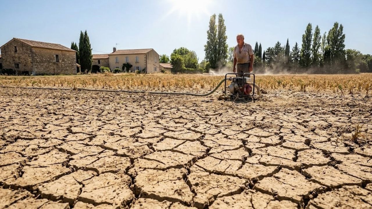 France Records Its Hottest Month in History