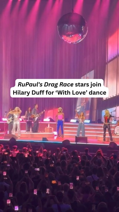 ‘RuPaul’s Drag Race’ Stars Join Hilary Duff for ‘With Love’ Dance