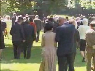 Rachida Dati ivre à la garden pary ????