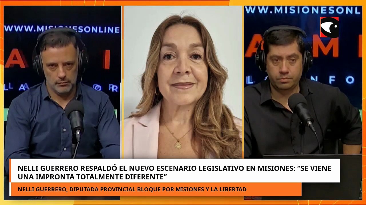Nelli Guerrero respaldó el nuevo escenario legislativo en Misiones